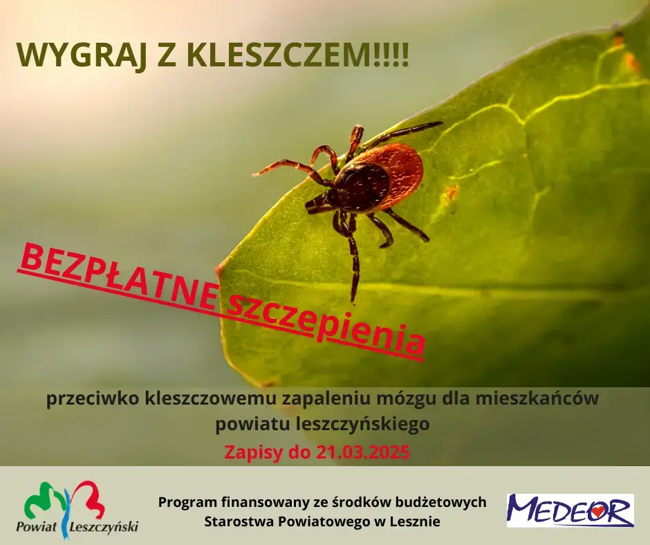 Szczepienia przeciwko kleszczowemu zapaleniu mózgu